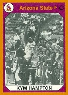 Kym Hampton Basketball Card (Arizona State) 1990 Collegiate Collection #191