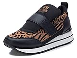  XTI - Zapatilla para Mujer - Cierre con Cordones - Color Negro - Talla 38