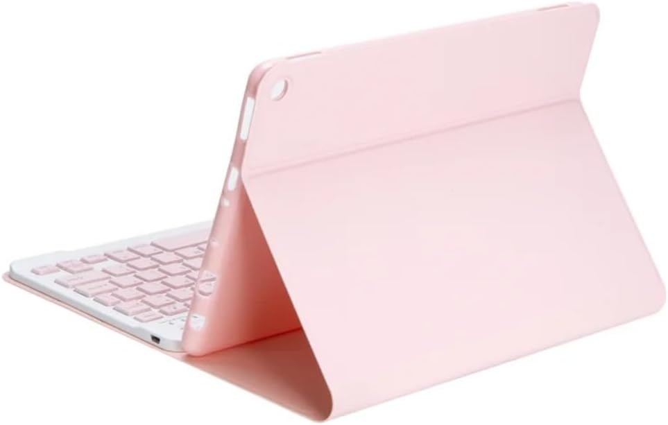 Case for Samsung Galaxy Tab A7 Lite 8.7 inch Case with Keyboard and Mouse for Samsung Tab A7 Lite(SM-T220/T225/T227),Detachable Keyboard,Stand Cover (Pink)
