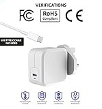 AJP 45W USB C Fast Charger for mac book Pro Air I-phone 15 I-pad Air Mini Galaxy Pixel Dell Asus Acer Lenovo HP Chromebooks Matebook LG Gram Eero Pro-6 mesh WiFi Nintendo Switch TYPE C Power Adapter - Image 2