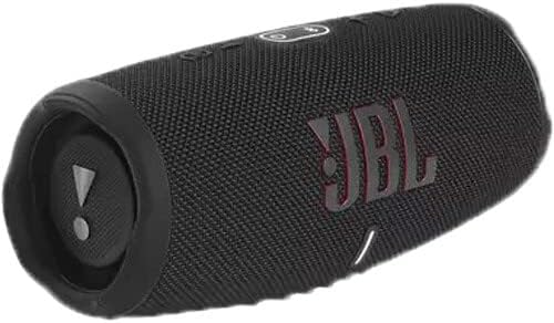 JBL Charge 5 Portable Waterproof Wireless Bluetooth Speaker Bundle with Boomph Portable Hard Carrying Protective Case - Black
