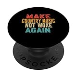Photo Gallery fare musica country non svegliato di nuovo - divertente retrò vintage popsockets popgrip intercambiabile Photo Gallery fare musica country non svegliato di nuovo - divertente retrò vintage popsockets popgrip intercambiabile