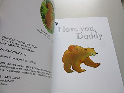 I love you, Daddy 1445475251 Book Cover