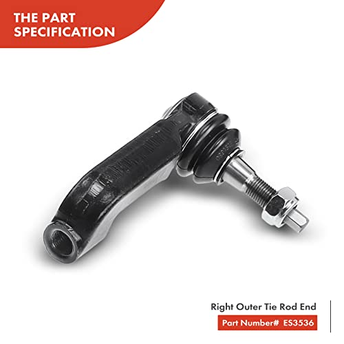 A-Premium Set of 10, Front Upper Control Arm Lower Ball Joint Inner Outer Tie Rod End Steering Rack Boot Kit, Compatible with Jeep Liberty 2002 2003 2004 by A-premium - Image 5