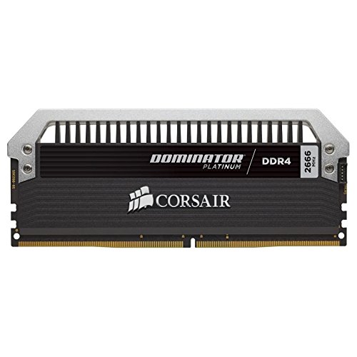 Corsair Dominator Platinum Series 32GB (4 x 8GB) DDR4 DRAM 2666MHz C15 Memory Kit - 32 GB (4 x 8 GB)