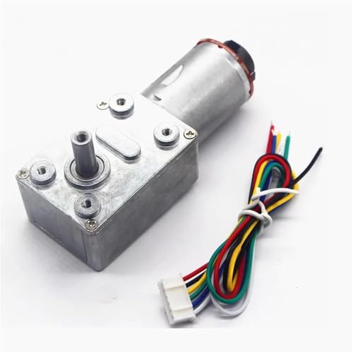 Moteur avec encodeur Hall JGY-370B 12V, robustesse et précision mécanique