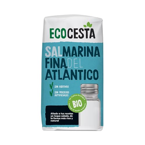 Fina sal marina atlántica, ecológica, 1 kg