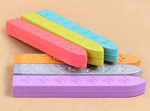 Bâtons de cire pour cachet d'étanchéité vert clair | Idéal emballage cadeau