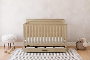 Graco Tristan 5-in-1 Convertible Crib with Drawer, Driftwood — photo 2 of 6