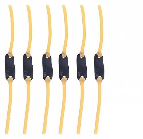 YTAXYZWR Schleuder Gummi Ersatzband Set für Jagd und Zielschießen, Hochleistungs-Gummibänder für Schleudern, langlebiges Gummi-Zubehör für Outdoor Aktivitäten, einfach zu montieren, hohe Elastizität,