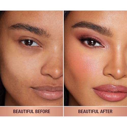 Image of Charlotte Tilbury Pillow Talk Matte Liquid Blush Wand - Matte Blush for Cheeks with Cushion Applicator - Infused with Lumi-Blur Technology for a Light-Reflecting, Soft-Focus Effect