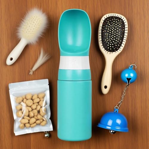 Bouteille d'eau pour chien portable et anti-fuite de 400 ml - 4