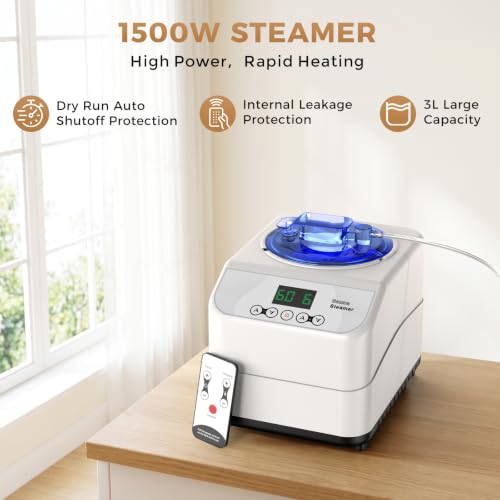 etoolab Portable Sauna, Steam Sauna Box for Home with 1500W Steamer - Image 5