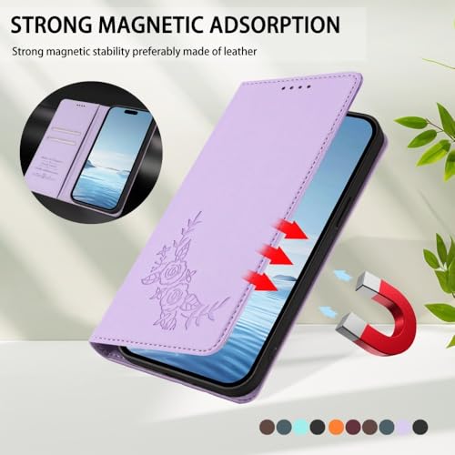 Étui pour Oppo A58 4G à rabat magnétique idéal pour vos sorties - 6