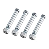 QLoztyse 4 Perni per Miniescavatore Resistenti All'usura, per Accessori per Microescavatore.
