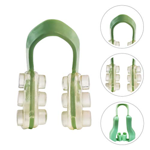 PIXNOR 2 Conjuntos de Silicone Anti Ronco Nariz Clipes Anti Ronco Dispositivo Dormir Ajuda Aliviar R