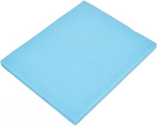 GORGECRAFT 200pcs Nail Dust Collector Filter Paper Blue Nails Art Vacuum Cleaner Supplies Accessories Rectangle Nail Dust Collector Replacement Filter for Manicure Tools Vacuum Fan Salon Home Use