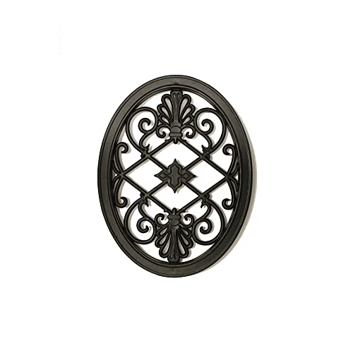 Nuvo Iron Decorative Insert for Fencing, Gates, Home, Garden - Ov...