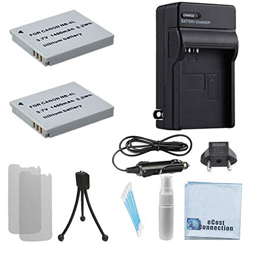 2 DMW-BCK7 Batteries for Panasonic Lumix DMC-SZ02, DMC-SZ1, DMC-SZ5, DMC-SZ7, DMC-TS20, DMC-TS25, DMW-BCK7PP, DMW-BCK7E, NCA-YN101G Camera, Charger & eCostConnection Complete Starter Kit 2 DMW-BCK7 Batteries for Panasonic Lumix DMC-SZ02, DMC-SZ1, DMC-SZ5, DMC-SZ7, DMC-TS20, DMC-TS25, DMW-BCK7PP, DMW-BCK7E, NCA-YN101G Camera, Charger & eCostConnection Complete Starter Kit