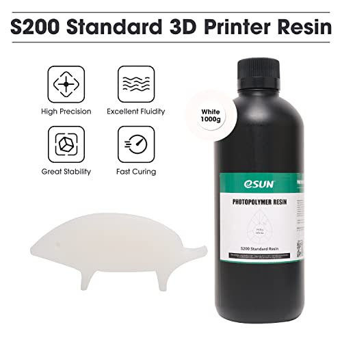 Resina de Impresión 3D eSUN S200 405nm 1000g Blanco - Fernando Cortés