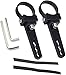 Sammanlight 1.75'' Tube Clamps Mounting Brackets Adjustable Roll Cage Bull Bar Clip Holder Kit Universal LED Light Bar Mounts for Offroad Truck ATV SUV Jeep, 2pcs