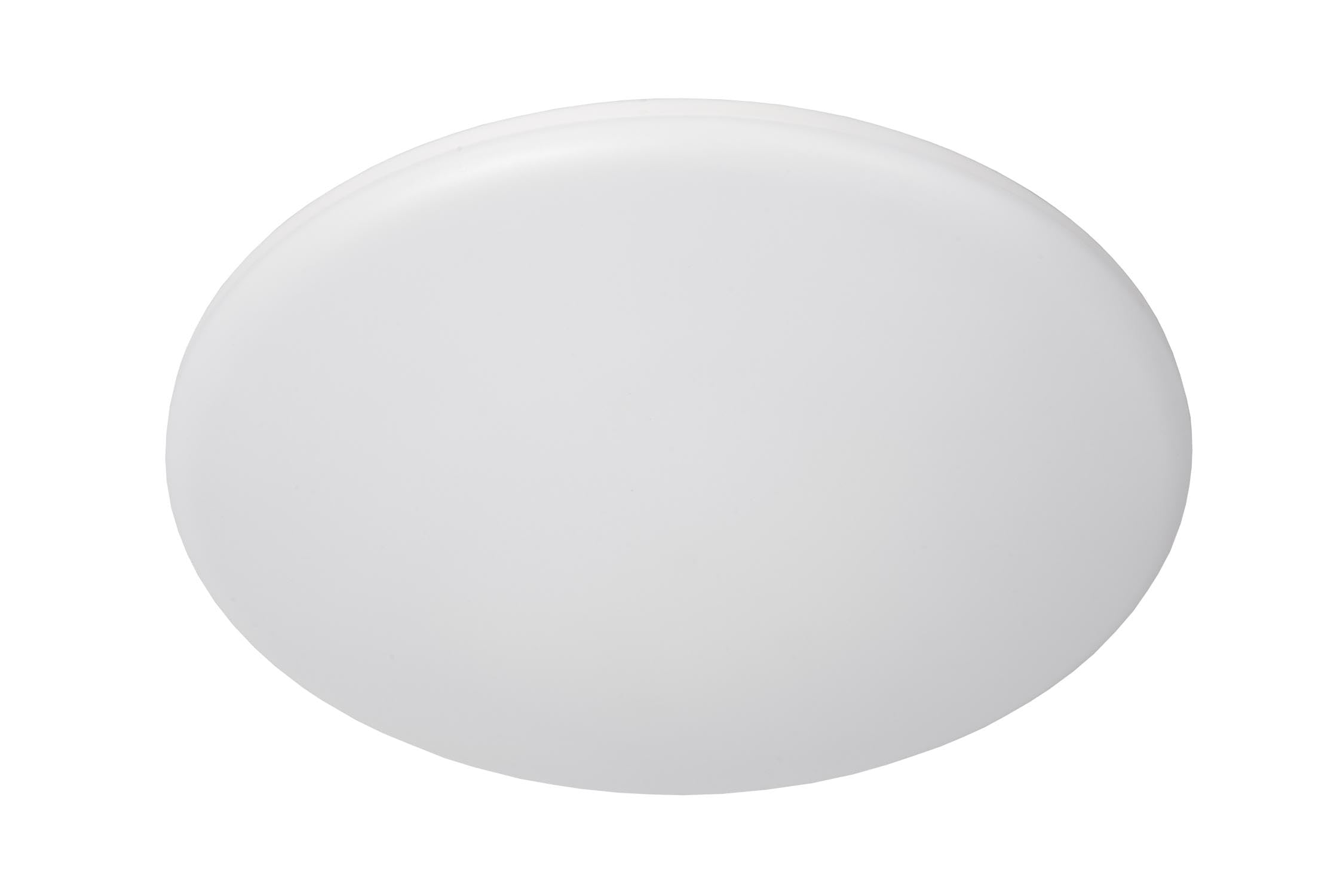 LUCIDE OLSON - Deckenleuchte Badezimmer - Ø 45 cm - LED - CCT - 1x45W 3000K/6500K - IP44 - Opal