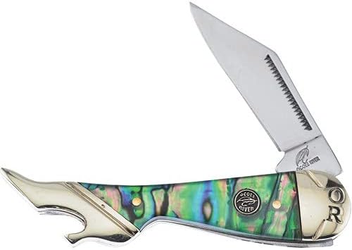 Leg Knife Abalone FOC183AB