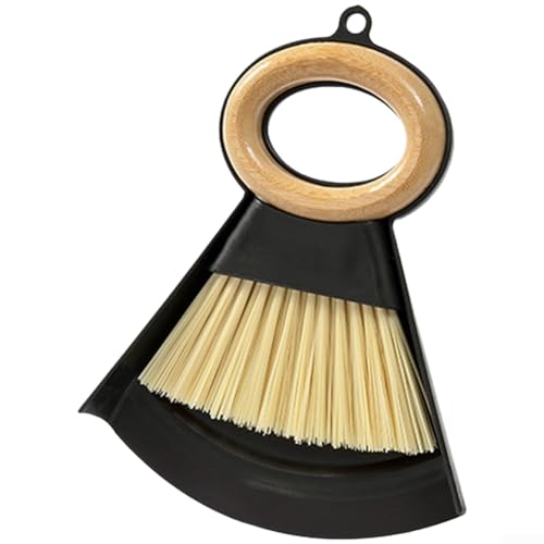 Juego de limpieza compacto de doble pieza diseñado para espacios de trabajo pequeños, incluyendo dormitorios, rincones de estudio y cubículos (A)