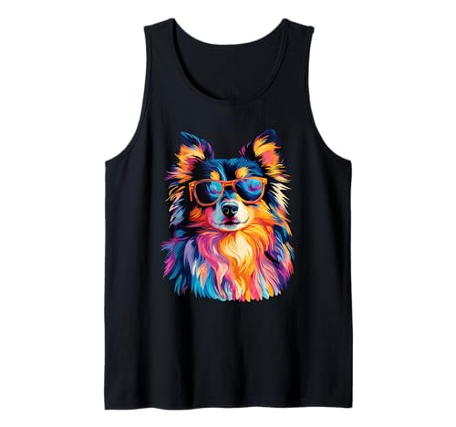 Gafas de sol Shetland Sheepdog Lover Funny Shetland Sheepdog Camiseta sin Mangas