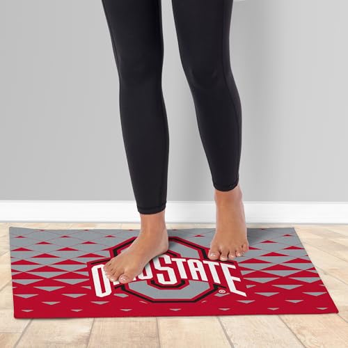 Tapete lavable Northwest NCAA Ohio State Buckeyes 20x32 pulgadas miniatura 2