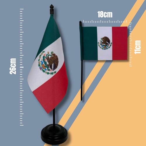 Bandeirinha de Mesa/bandeirinha de mão do México