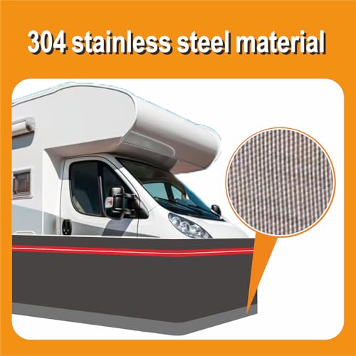 Camper RV Skirting for High-Density Fiberboard Wheel Covers (26m/85ft) by CUIOUBXI - Image 5