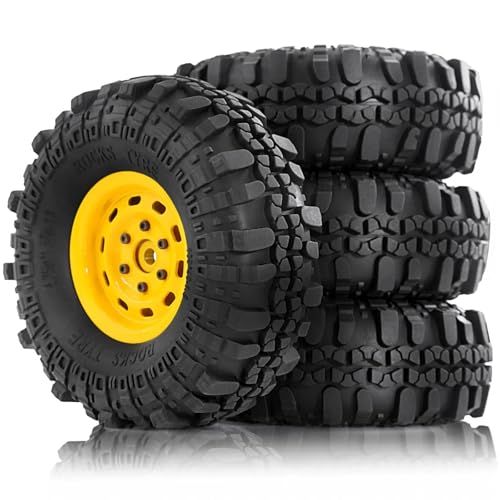 RC�J�[�^�C������ For TRX4 For TRX6 For SCX10 GEN7 GEN8 D90 VS4-10 1/10 ���^�� 1.9 �r�[�h���b�N �z�C�[���ƃ^�C�� �Z�b�g ���� �n�u ���� RC �N���[���[ �g���b�N