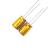 Nom du produit : condensateur électrolytique en aluminium ; température maximale de fonctionnement : 105 °C.