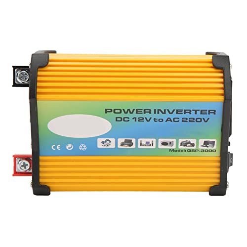 Inversor de Onda Senoidal Modificada de 300 w, Inversor de Carro Dc 12 V a Ac 220 V, Inversor de Car