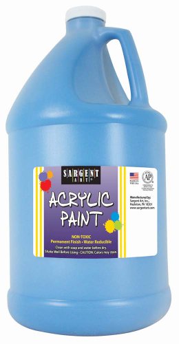 Sargent Art, Turquoise, Acrylic Paint, 64 Oz. Bottle, 64 Fl Oz (Pack Of 1) #TOP26
