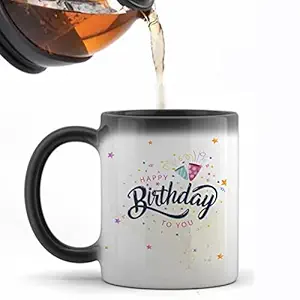 SMILEYO Personalized Gift Custom Photo Name Text Ceramic Magic Mug for Birthday Gift | Gift | Birthday | Magic Mug