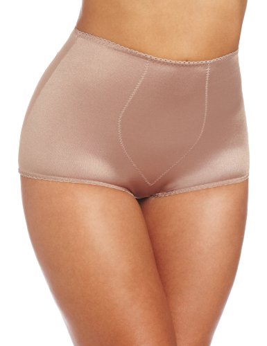 Rago Style 914 | Padded Panty Brief with Removable Pads | Light Shaping | Made in USA | Mocha S/26