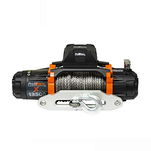 Winch eléctrico Prowinch 13500 lbs con cuerda sintética y control inalámbrico miniatura 4