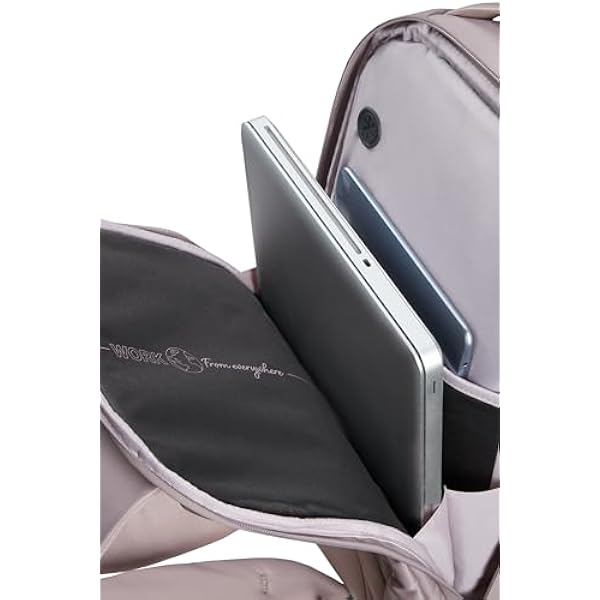 Samsonite Workationist — рюкзак для ноутбука 14,1 дюйма, 40 см, 14 л, розовый (кварц)