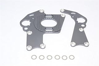 GPM for HPI Sprint 2 Upgrade Parts Aluminum Motor Mount - 1 Set Gray Silver