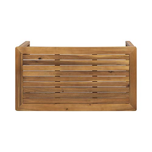 Christopher Knight Home Addison Outdoor 4 Seater Acacia Wood Chat Set With Water Resistant Cushions, Teak And Beige #TOP7