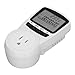 120V lug Power Meter Energy Digital LCD Electricity Usage Monitor Power Voltage Tester Socket