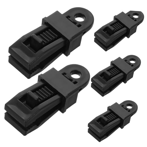 LIOOBO Multipurpose Tent Camping Accessories Outdoor Clips for Tarp Tarps Windproof Straps