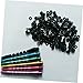FAVOMOTO 100pcs Rod Washer Non- Rubber Pads for Easy Install Removal for Games Competitions Lightweight Portable Storage