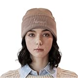[VARZAR] Chain Logo Natural Beanie Indiepink
