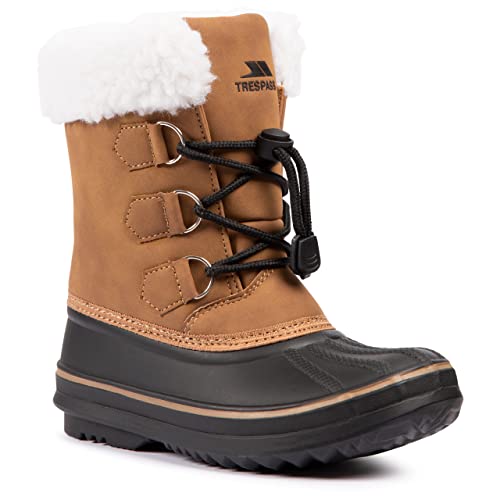Trespass - Après-skis BODHI - Enfant (33 FR) (Marron clair)