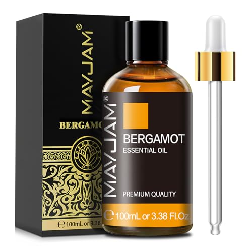 MAYJAM アロマオイル ベルガモット 精油 天然100% エッセンシャルオイル 100ml ベルガモットオイル アロマ ディフューザー／加湿器用 芳香用 プレゼントの商品画像（Amazon）