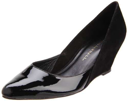 Loeffler Randall Women's Risa Wedge Pump, Black, 6 M Us #TOP28