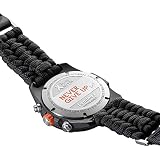Luminox Męski analogowy szwajcarski mechanizm kwarcowy zegarek z bransoletką NATO tekstylną bransoletka XB.3797.KM, czarny, nowoczesny